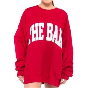 The bar varsity sweatshirt